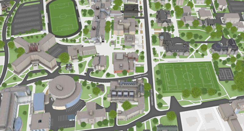 Queen's University Campus Map